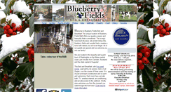 Desktop Screenshot of blueberryfieldsbandb.com